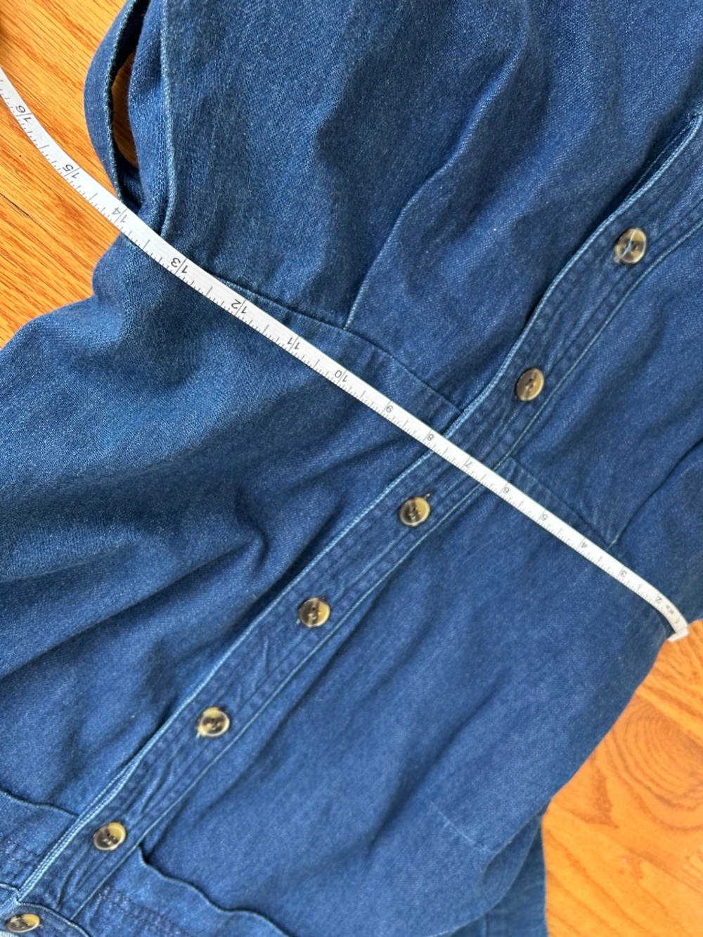 Whistles Denim Cotton Jumpsuit - Picture 11 of 12